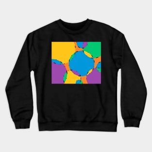 Jazzy Ellipses Crewneck Sweatshirt